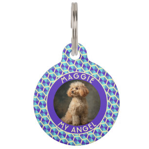 Bold Custom Pet Appreciation Gift Hexagon Print Tag