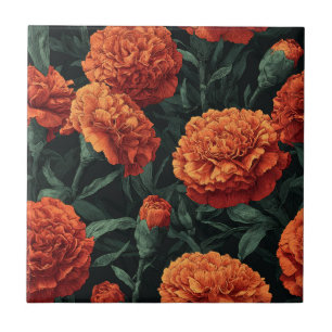 Bold Decorative Carnation Tiles For Bathroom Floor