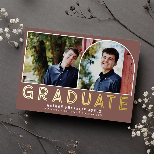 Bold Dusty Rose Graduation Arch Photo (Creator Uploaded)