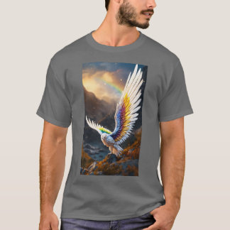 "Bold Eagle Graphic Tee – Unleash Your Strength in