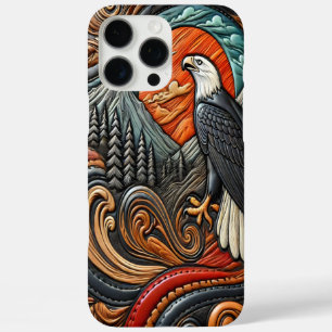 Bold Eagle Nature Scene iPhone 16 Pro Max Case