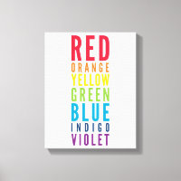 BOLD EDUCATIONAL CLASSROOM rainbow colour chart