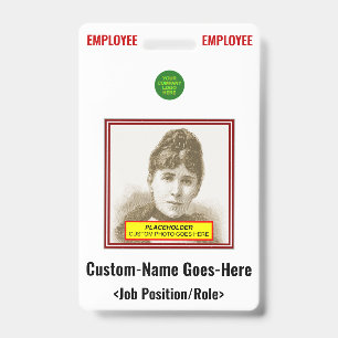 Bold "EMPLOYEE" Badge