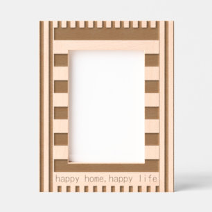 Bold Ethnic Inspired Design Family and Happiness Etched Frames