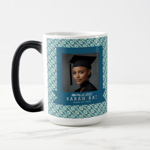 Bold Ethnic Pattern Husband Graduation Gift Magic Mug