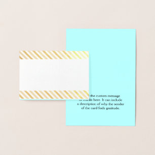Bold & Eye-Catching "Thanks!" Card