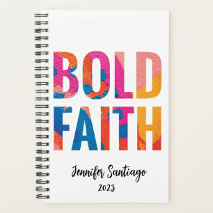 Bold Faith Inspirational Planner 2022