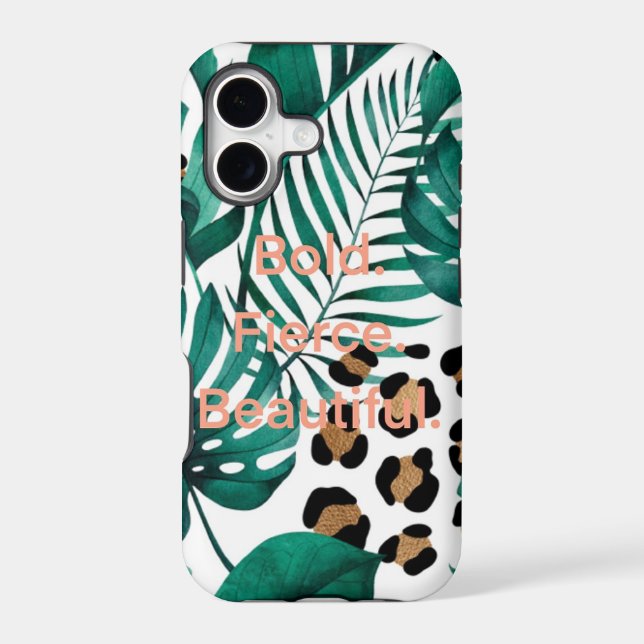 Bold. Fierce. Beautiful. Case-Mate iPhone Case (Back)