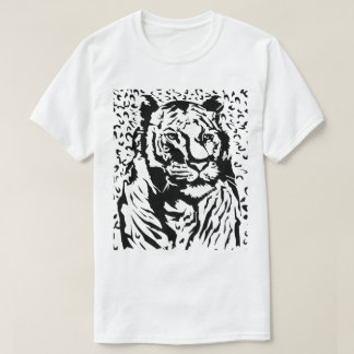 Bold & Fierce Tiger T-Shirt – Hand-Drawn Exclusive