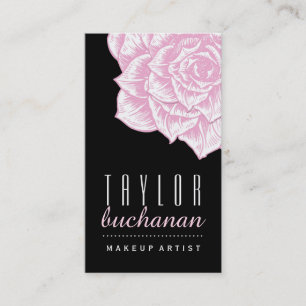 Bold Floral Business Card Template