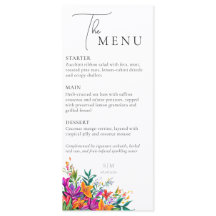 Bold Floral Elegant Botanical Pink Wedding Summer