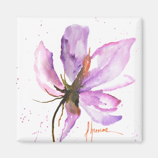 Bold Floral IV Magnet (Front)