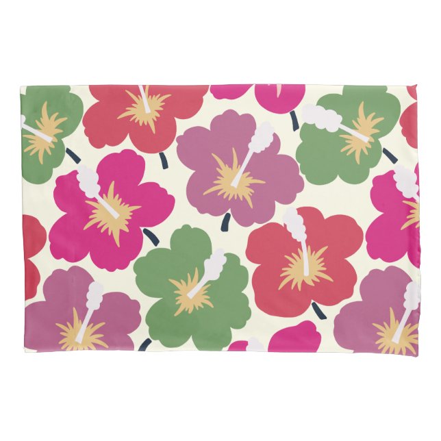 Bold Florals Multicolored  Pillowcase (Front)