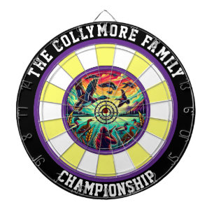 Bold Flying Ducks Target Art Dartboard