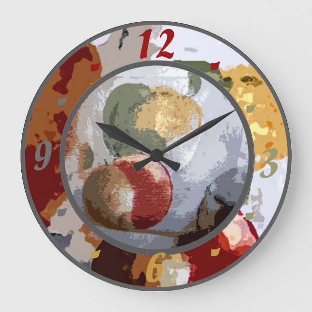 Bold Fruit Large Clock (Front)