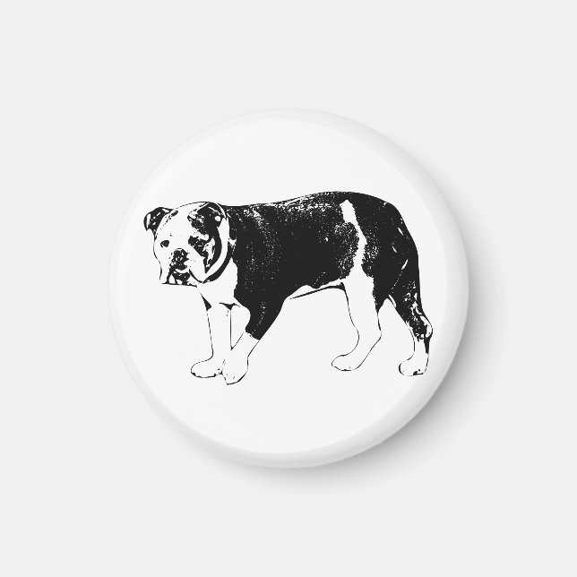 Bold Gaze, Artistic Clarity Magnet (Front)