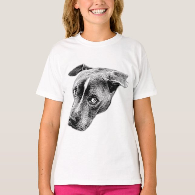 Bold Gaze, Minimal Lines T-Shirt (Front)