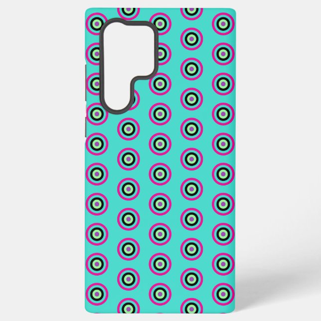 Bold Geometric Circle Case for Galaxy S22 Ultra (Back)