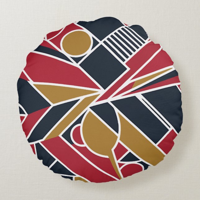 Bold Geometric - Pillows - Modern Bedroom Decor (Back)