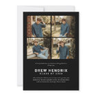 Bold Grad PhotoPop Graduation Announcement