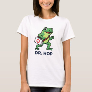 Bold Graphic Frog First Aid Kit Healthcare Vector T-Shirt
