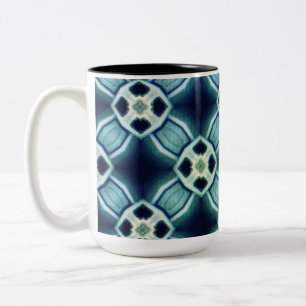 Bold, graphic, geometric design coffee mug