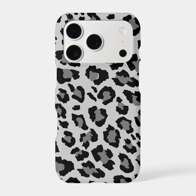 Bold Grey Black Leopard Print (Back)