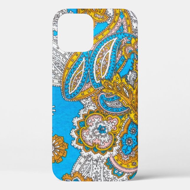 Bold, grungy, islamic, psychedelic, colourful orna Case-Mate iPhone case (Back)