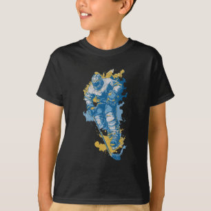 Bold Ice Hockey Mascot Winter Sports T-Shirt