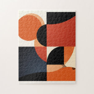 Bold Impact: Modern Abstract Art  Jigsaw Puzzle