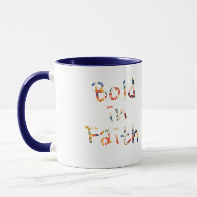 Bold In Faith Mug (Left)