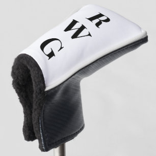 Bold Large Monogram  Golf Head Cover