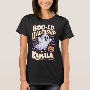 Bold Leadership With Kamala Harris 2024 Halloween  T-Shirt