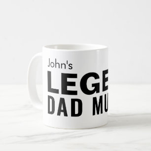 Bold Legend Dad Mug Fathers's Day 