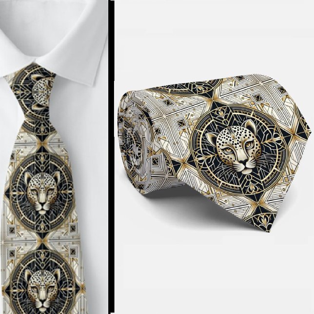 Bold Leopard Tie | Masculine Men's Fashion (Creator Uploaded)