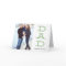 Bold Letters Dad Father's day Photo Greeting Card