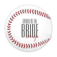 Bold Letters "Father of the Bride" Wedding Party