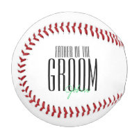 Bold Letters "Father of the Groom" Wedding Party