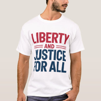 Bold Liberty & Justice: American T-Shirt