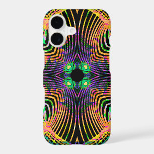 Bold Line Mandala Orange,Green