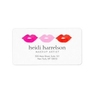 Bold Lips Trio Watercolor Makeup Artist White Label