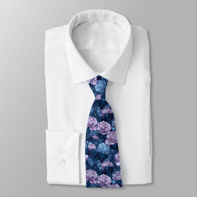 Bold Menswear Ties Carnation Flower (Tied)