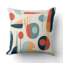 Bold Mid Century Modern Abstract