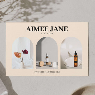 Bold Minimalist Boutique, Salon Photo Trio Ivory Flyer