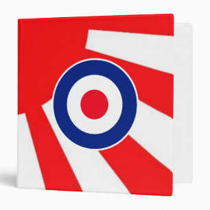 Bold MOD Target Roundel on Burst Japan Binder