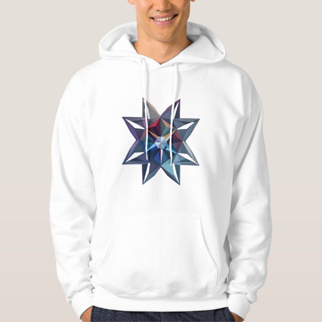 Bold & Modern Abstract Art Hoodie (Front)