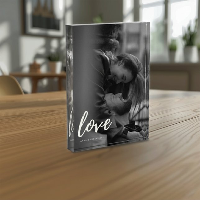 Bold & Modern Love Couple Photo Block (Creator Uploaded)