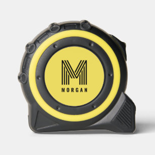 Bold Modern Monogram Name   Yellow 1