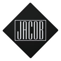Bold & Modern Your Name or Word | White On Black