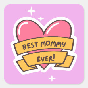 Bold Mom Sticker mom life